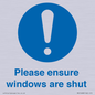 MV10488: Please ensure windows are shut