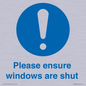MV10488: Please ensure windows are shut