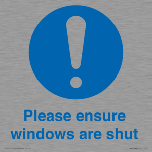 MV10488: Please ensure windows are shut