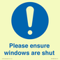 MV10488: Please ensure windows are shut