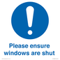 MV10488: Please ensure windows are shut
