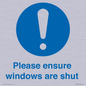 MV10488: Please ensure windows are shut