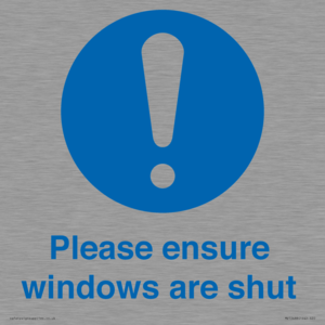 MV10488: Please ensure windows are shut