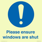MV10488: Please ensure windows are shut