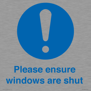 MV10488: Please ensure windows are shut