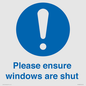 MV10488: Please ensure windows are shut