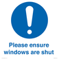 MV10488: Please ensure windows are shut
