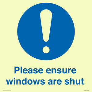 MV10488: Please ensure windows are shut