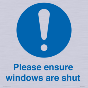 MV10488: Please ensure windows are shut
