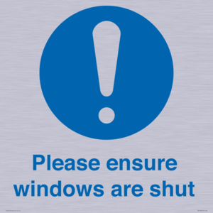 MV10488: Please ensure windows are shut