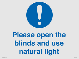 MV10490: Please open the blinds and use natural light