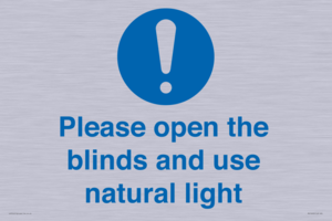 MV10490: Please open the blinds and use natural light