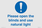 MV10490: Please open the blinds and use natural light