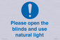 MV10490: Please open the blinds and use natural light