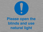 MV10490: Please open the blinds and use natural light