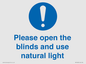 MV10490: Please open the blinds and use natural light