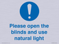 MV10490: Please open the blinds and use natural light