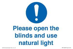 MV10490: Please open the blinds and use natural light