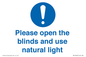 MV10490: Please open the blinds and use natural light