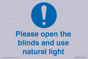 MV10490: Please open the blinds and use natural light