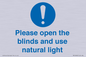 MV10490: Please open the blinds and use natural light