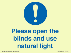 MV10490: Please open the blinds and use natural light