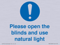 MV10490: Please open the blinds and use natural light