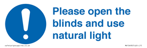 MV10490: Please open the blinds and use natural light