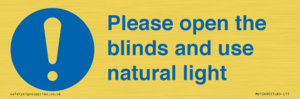 MV10490: Please open the blinds and use natural light