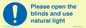 MV10490: Please open the blinds and use natural light