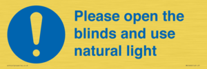 MV10490: Please open the blinds and use natural light