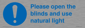 MV10490: Please open the blinds and use natural light