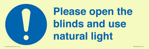 MV10490: Please open the blinds and use natural light