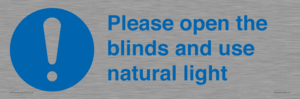 MV10490: Please open the blinds and use natural light