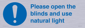 MV10490: Please open the blinds and use natural light