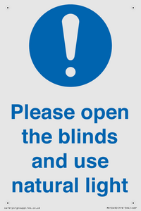 MV10490: Please open the blinds and use natural light