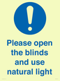 MV10490: Please open the blinds and use natural light