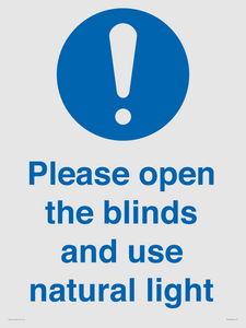 MV10490: Please open the blinds and use natural light