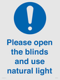 MV10490: Please open the blinds and use natural light