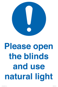 MV10490: Please open the blinds and use natural light