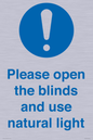 MV10490: Please open the blinds and use natural light
