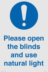 MV10490: Please open the blinds and use natural light