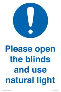 MV10490: Please open the blinds and use natural light