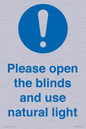 MV10490: Please open the blinds and use natural light