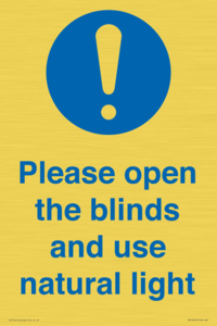 MV10490: Please open the blinds and use natural light