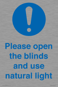 MV10490: Please open the blinds and use natural light