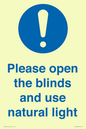 MV10490: Please open the blinds and use natural light