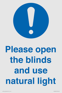 MV10490: Please open the blinds and use natural light