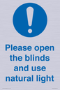 MV10490: Please open the blinds and use natural light