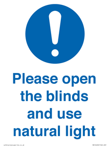 MV10490: Please open the blinds and use natural light